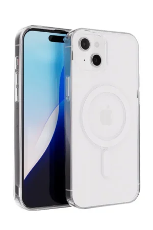 Marque Coverzs Coque MagSafe en TPU de luxe iPhone 12 (transparent)