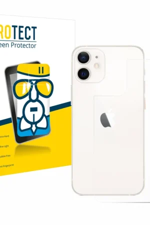 Seulement Aujourd’hui BROTECT AirGlass Protection d'écran en verre pour Apple iPhone 12 mini (Arrière)