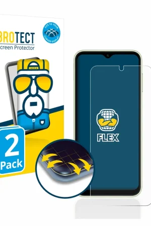 2 Pièces BROTECT Flex Full-Cover film de protection pour Samsung Galaxy A14 4G Offre Limitée