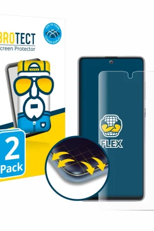 2 Pièces BROTECT Flex Full-Cover film de protection pour Samsung Galaxy Note 10 Lite Expédition Rapide