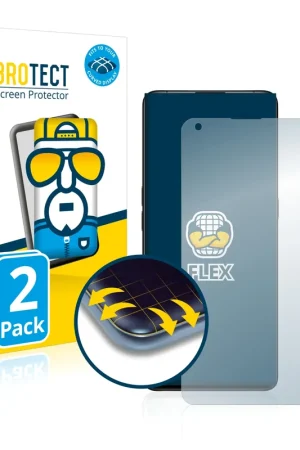 Expédition Rapide 2 Pièces BROTECT Flex Full-Cover film de protection pour Oppo Find X2 Pro