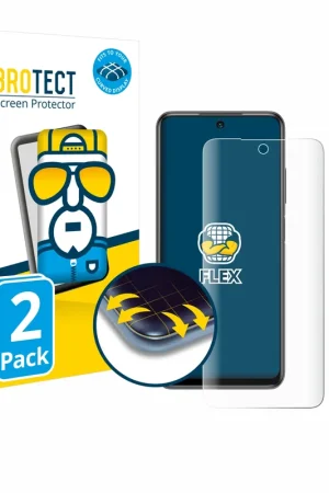 Offre Limitée 2 Pièces BROTECT Flex Full-Cover film de protection pour Xiaomi Redmi Note 10 5G