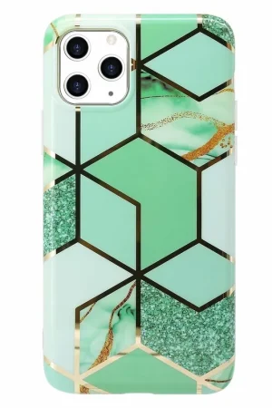 Produit De Marque ShieldCase Coque marbre iPhone X / Xs (vert)