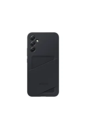 Bon Plan Coque Samsung Galaxy A34 5G Card Slot Porte-carte intégré Noire