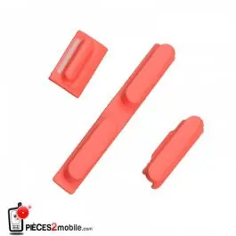 IPHONE 5C ROSE KIT BOUTON VOLUME POWER ET VIBREUR Livraison Express