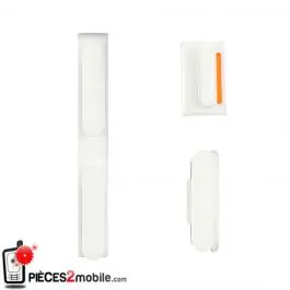 Remise IPHONE 5C BLANC KIT BOUTON VOLUME POWER ET VIBREUR