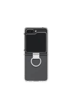 Paiement Sécurisé Coque avec anneau Designed for Samsung G Z Flip 5 Transparente Samsung