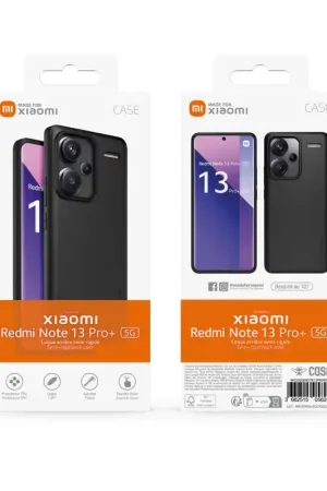 Commander Maintenant Coque Xiaomi Redmi Note 13 Pro Plus 5G en TPU noir