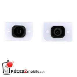 Promotion Bouton HOME (membrane) iPhone 5 / 5C Noir