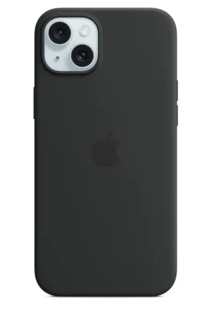Solde Coque Apple iPhone 13 Pro Max Silicone Icon MagSafe Noir Puro