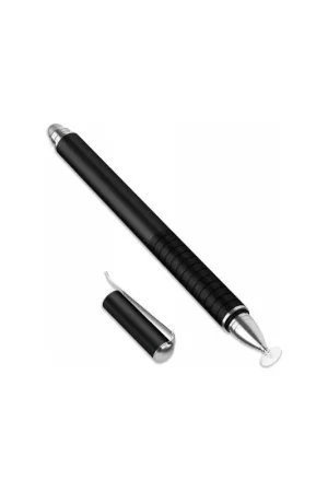 Stylet Capacitif de haute précision 2 en 1 pour smartphone et tablette Noir Nouvelle Collection