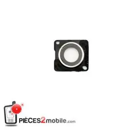 Commande En Gros Apple iPhone 5 Blanc Lentille vitre Camera arrière Chromé