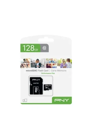 Carte mémoire Micro SD PNY 128 Go Nouvel Arrivage