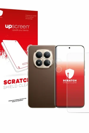 upscreen Scratch Shield Clear Premium Protection d'écran pour Xiaomi Redmi Note 15 Pro Plus 5G (Avant+Caméra) Prix Promo