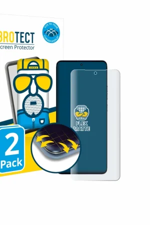 Populaire 2 Pièces BROTECT Flex Matte Full-Cover Protection d'écran intégral mat pour Motorola Edge 50 Fusion