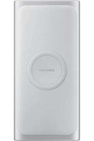 Meilleure Vente Batterie sans-fil EB-U1200CS Fast Charge argentée Samsung avec câble USB/USB-C