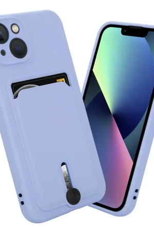 Coverzs Coque porte-cartes avec curseus iPhone 13 Pro (violet) Satisfait Ou Remboursé