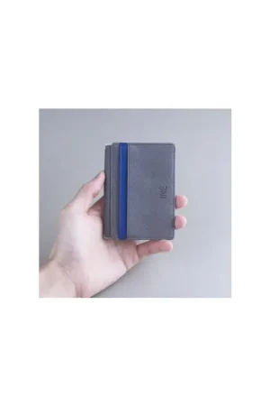 Le porte-cartes INE avec power bank 3000mAh - Gris Authentique