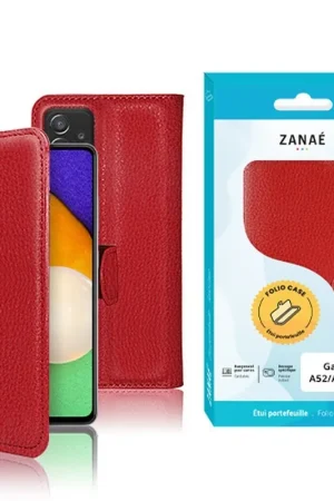 Affaire À Saisir Étui Portefeuille Rouge pour Galaxy A52/A52s 5G