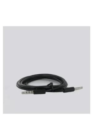 Connectique Audio M-M 3,5/3,5mm - 1.5m - Noir Seulement Aujourd’hui