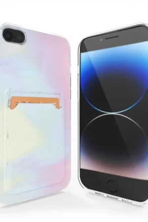ShieldCase Coque porte-cartes iPhone 7/8 (Galaxy Pink) Prix Choc
