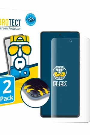 Prix Promo 2 Pièces BROTECT Flex Full-Cover film de protection pour Motorola Edge 40 Pro