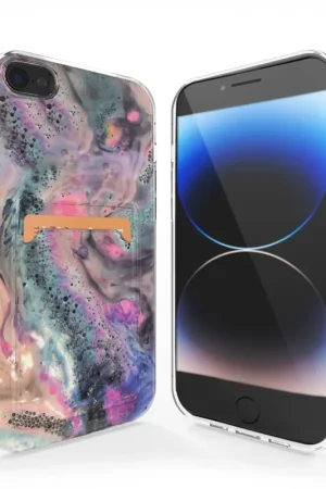 ShieldCase Coque porte-cartes iPhone 7/8 (Pastel Party) Top Vente