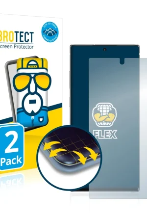 2 Pièces BROTECT Flex Full-Cover film de protection pour Samsung Galaxy Note 10 Plus Certifié