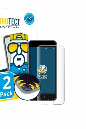 2 Pièces BROTECT Flex Full-Cover film de protection pour Apple iPhone 8 Livraison Gratuite