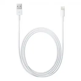 Usine Directe Câble Apple Lightning vers USB (1M) MD818ZM/A Blanc Origine