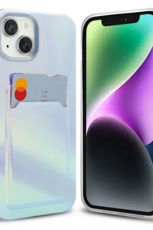 ShieldCase Coque porte-cartes laser IMD iPhone 13 Promotion Saisonnière