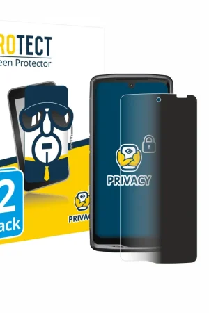 Paiement Sécurisé 2 Pièces BROTECT Protecteur d'écran Privacy Clear pour Crosscall Stellar M6