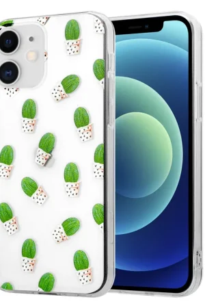 ShieldCase Coque iPhone 12 Mini Cute Cactus Commander Maintenant