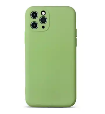 ShieldCase Coque silicone avec protection caméra iPhone 11 Pro Max (vert clair) Solde