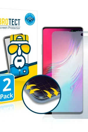 2 Pièces BROTECT Flex Full-Cover film de protection pour Samsung Galaxy S10 5G Commander Maintenant
