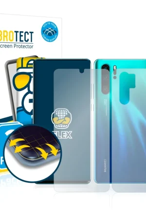 2 Pièces BROTECT Flex Full-Cover film de protection pour Huawei P30 Pro (Avant+Arrière) Paiement Sécurisé