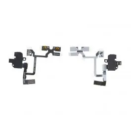 Nouveauté Nappe Volume / Vibreur / Jack iPhone 4 Noir