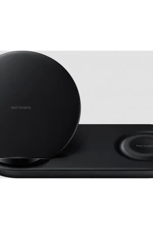 Acheter En Ligne Chargeur sans fil duo Samsung EP-N6100TB noir