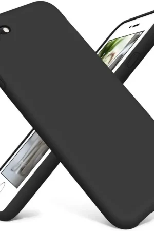 Jusqu’à Épuisement Des Stocks ShieldCase Coque silicone avec protection caméra iPhone SE 2022 (noir)