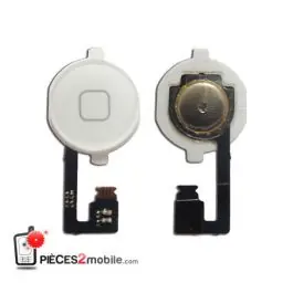 Must-Have APPLE iPhone 4 nappe et bouton home Blanc
