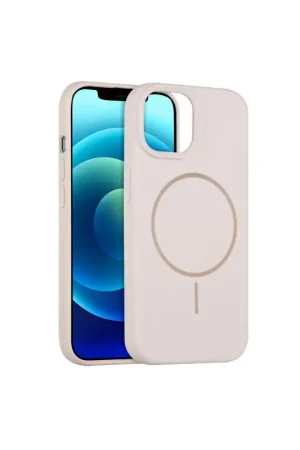 Achat Immédiat Coque silicone Magsafe iPhone 17 Pro Max - Rose pastel