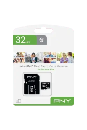 Quantité Limitée Carte microSDXC Performance Plus 32GB PNY