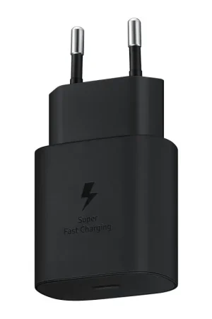 Chargeur maison 25W Noir Samsung Certifié