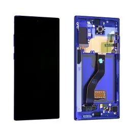 Offre Spéciale Écran Samsung Galaxy Note 10+ Bleu + Châssis Origine démonté Occasion Grade A (PIEC)