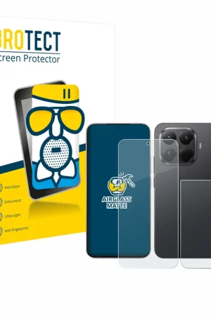 Promotion BROTECT AirGlass Matte Protection d'écran en verre mat pour Xiaomi 15T Pro (Avant+Arrière)
