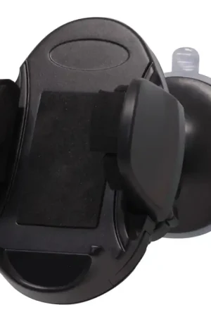 Support voiture universel noir avec système de fixation par ventouse ou par clip Produit De Marque
