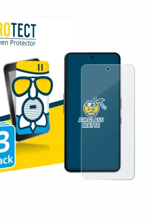 Acheter En Ligne 3 Pièces BROTECT AirGlass Matte Protection d'écran en verre mat pour Nothing Phone (3a) Pro