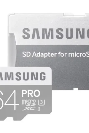 Carte microSDXC Samsung PRO 64 GB Class 10, UHS-I, UHS-Class 3 avec adaptateur SD Achetez Aujourd’hui