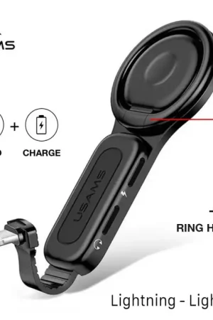 Jusqu’à Épuisement Des Stocks Double Adaptateur Audio Lightning, Usams