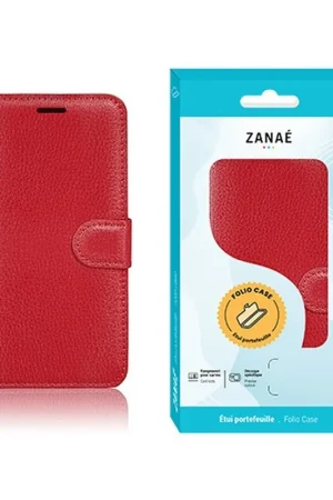 Usine Directe Etui Portefeuille Rouge pour Samsung Galaxy A70